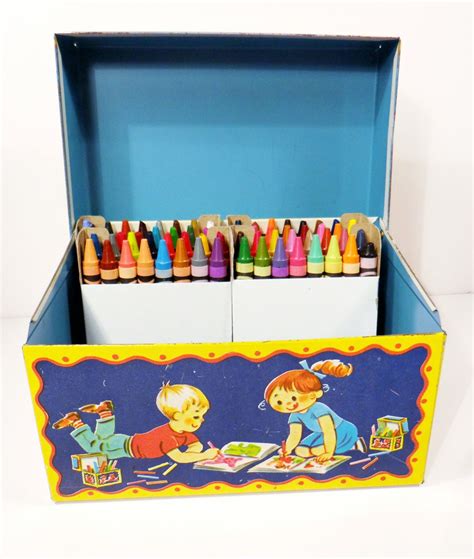 Vintage Crayon Box 